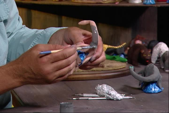 Creations In Clay -  'Loch Ness Monster'